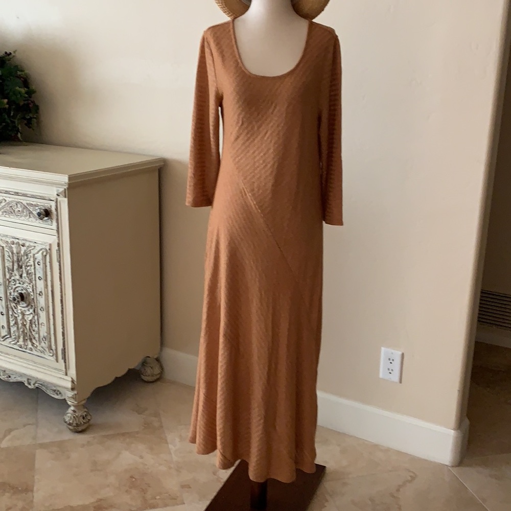 - Soft Surrounding Fit and Flare Maxi Dress